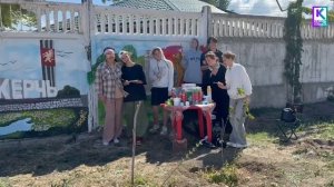 "Во славу Города-Героя": в сквере на Адмиралтейском проезде появился новый мурал