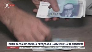 План раста: Половина средстава намијењена за пројекте