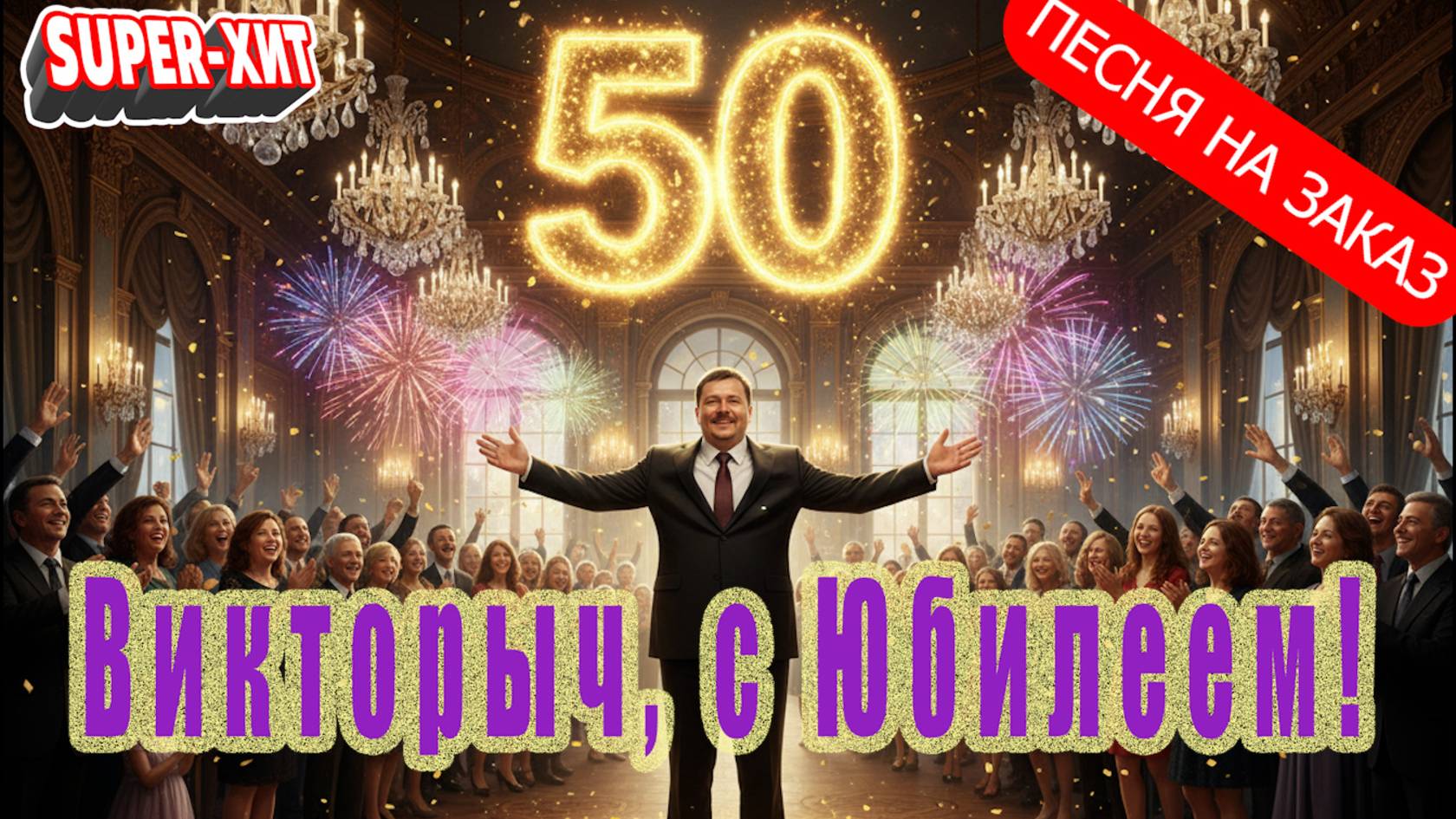 Викторыч, с Юбилеем (песня на заказ - Музыкальный Апельсин)
