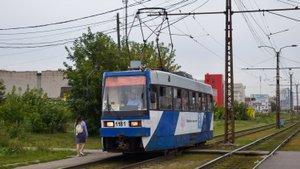 Трамвай Tatra B3DM КВР Барнаул-1181. Покатушки по Барнаулу+обзор.