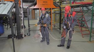 8 Работы на Высоте нижняя страховка