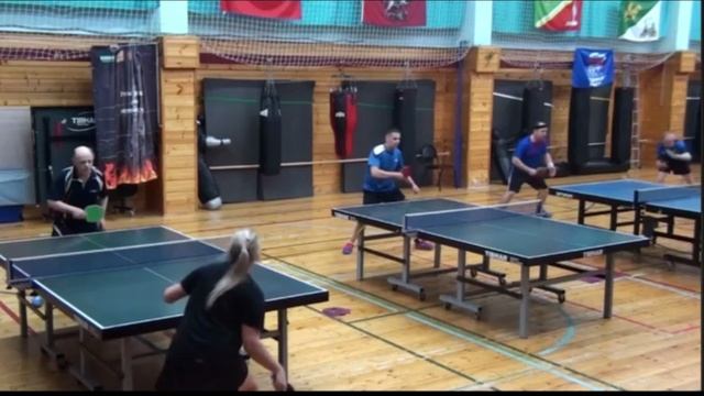 Очень зрелищные розыгрыши в настольном теннисе! смотреть онлайн