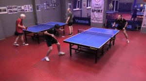 Финал!!! Филиппов А. (686) - Баторов А. (632) настольный теннис 25.09 Любительский турнир