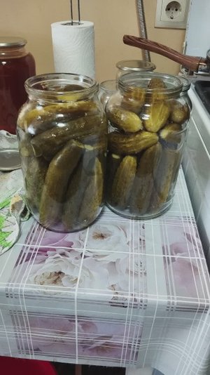 Огурцы соленые, как бочковые.