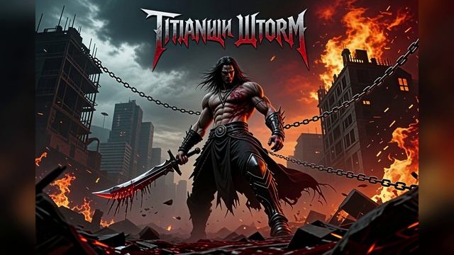 русские песня, тяжелый рок метал. (Титановый Шторм)