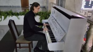 Пианино на барнаульском вокзале