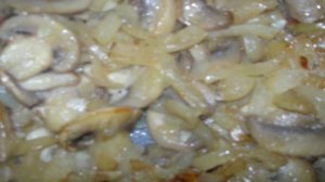 Лобио с грибами