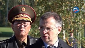 Белоусов и северокорейский коллега открыли памятник корейским партизанам у Главного храма ВС РФ