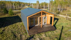 Каркасный дом-3, пос. Увильды, Космос