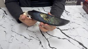 Нож Финский-2 из S390 Король Лев