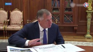Президент Владимир Путин провел рабочую встречу с Маратом Хуснуллиным