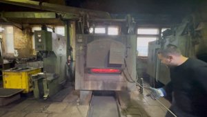 Закаливание штампа в масле