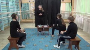 Открытый урок-игра по беседам об искусстве