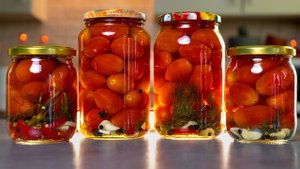Маринованные помидоры "ЧЕРРИ" на зиму (десертные)