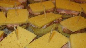 Лодочки из картофеля