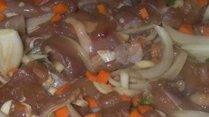 Курица по-китайски острая