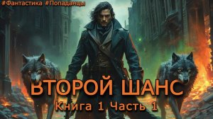 ВТОРОЙ ШАНС | КНИГА 1 ЧАСТЬ 1 из 2  | ПОПАДАНЦЫ | АУДИОКНИГА | ФАНТАСТИКА | ПРИКЛЮЧЕНИЯ
