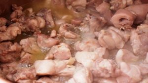 Курица с гарниром в мультиварке