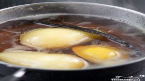 Медовые груши в слоеном тесте