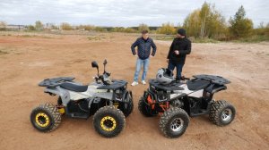 Бензиновый квадроцикл против электрического. Плюсы и минусы каждого.