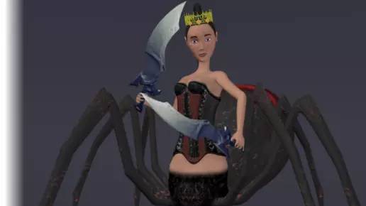 Asset Unity - Spider Queen