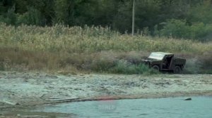 Испытание на проходимость – «Улан» против песка и болота