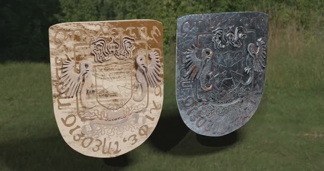 Старинный щит. смотреть онлайн