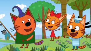 ТРИ КОТА. РАСКРАСКА С ТРЕМЯ КОТАМИ. МУЛЬТФИЛЬМ ИГРА.