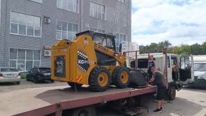 Отгрузка мини-погрузчика XGMA XG3120