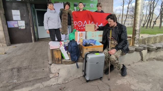 Помощь нашей любимой библиотеке в Ясиноватой.
