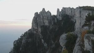 Смотровые площадки на горе Ай-Петри в Крыму.