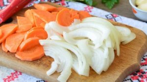 Картошка с мясом слоями в духовке