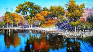 Краски осени художника Александра Почекуева.