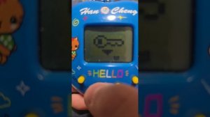 обзор про тамагочи (han cheng)и как настроить.