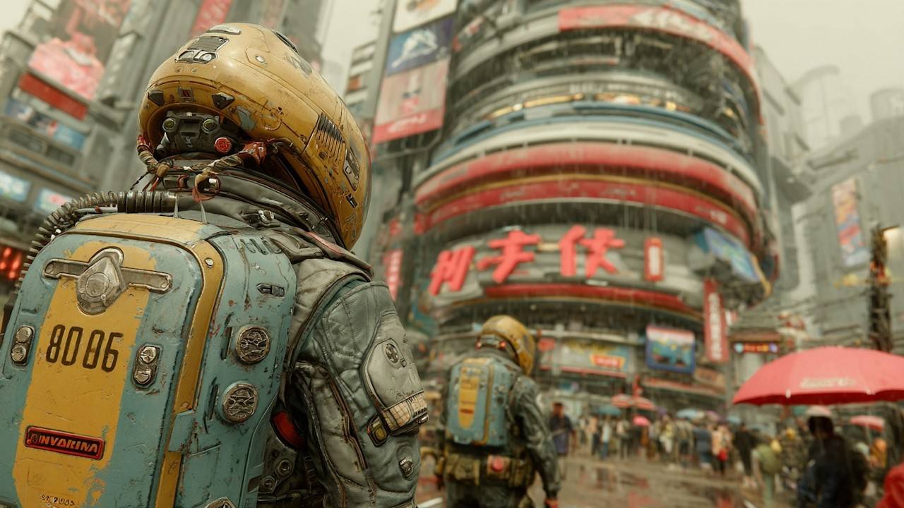 Corporate Sector / Cyberpunk Patrol in the Grid