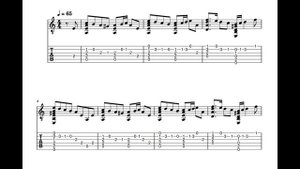 Ф. де Милано - Канцона на гитаре, для начинающих