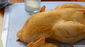 Курица с черносливом в фольге