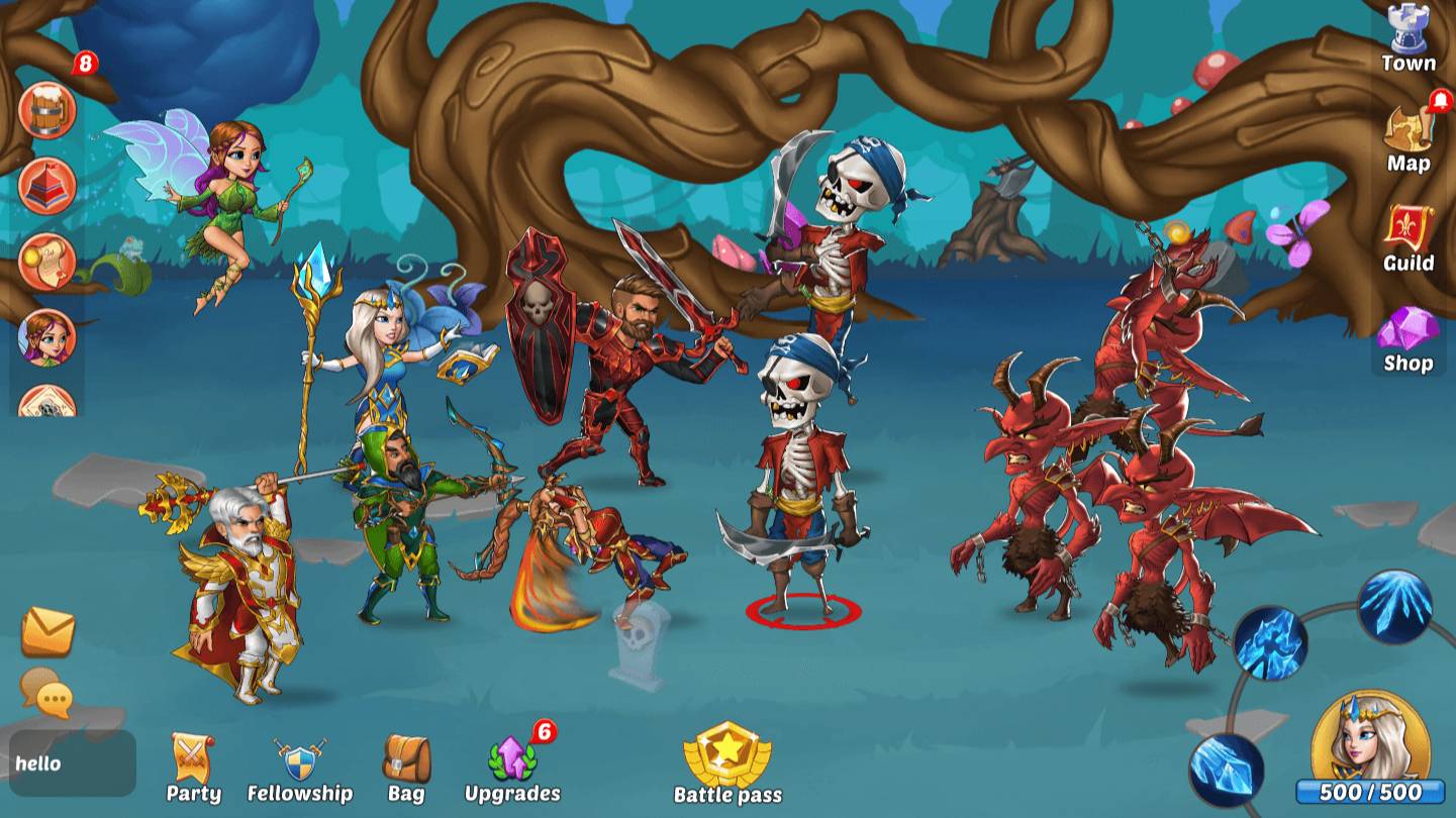 Firestone Idle RPG