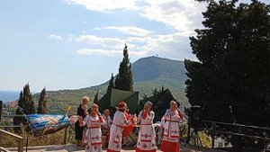21.08.2025 г. Алушта, фольклорный ансамбль «Туслӑх» севастопольского чувашского общества