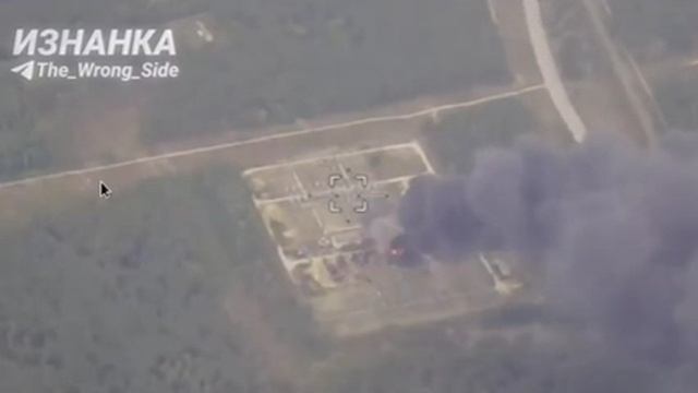 Удар БпЛА ВС РФ по энергообъектам в г. Славутич Киевской области.