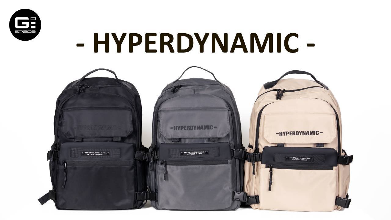 Обзор городского рюкзака HYPERDYNAMIC от бренда GSPACE.