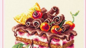 Отшив проект от Чудесной иглы "Вишнёвый торт" 6