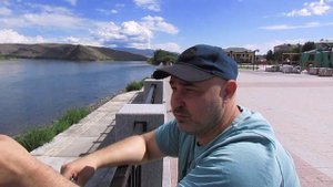 Республика Тыва. Кызыл. Соленое озеро Дус-холь.