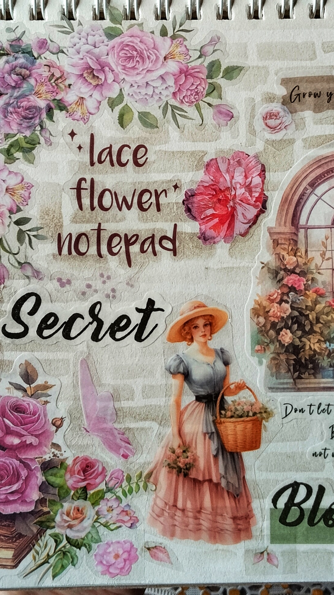 «Цветение розы»💐🌹🦋 #скрапбукинг #цветы #винтаж  #красота #эстетика #розы