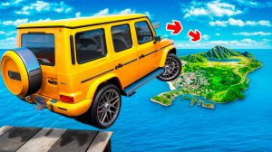 Как далеко чит тачка улетит с огромного трамплина в ГТА 5 моды? Обзор мода в GTA 5