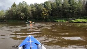 Сплав по реке Ловать, 26-28.09.2025, 1-ая часть, д. Марьино - д. Черпесса, 38 км.