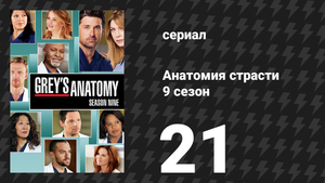 Анатомия страсти 9 сезон 21 серия «Спящий монстр» (сериал, 2012)