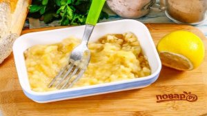 Канапе с бананом