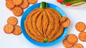 Тыква + нут + чеснок = идеальный хумус! Постная, кремовая закуска за 10 минут