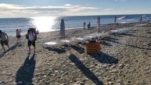 1 октября Адлер пляж Сочифорния погода 🔥